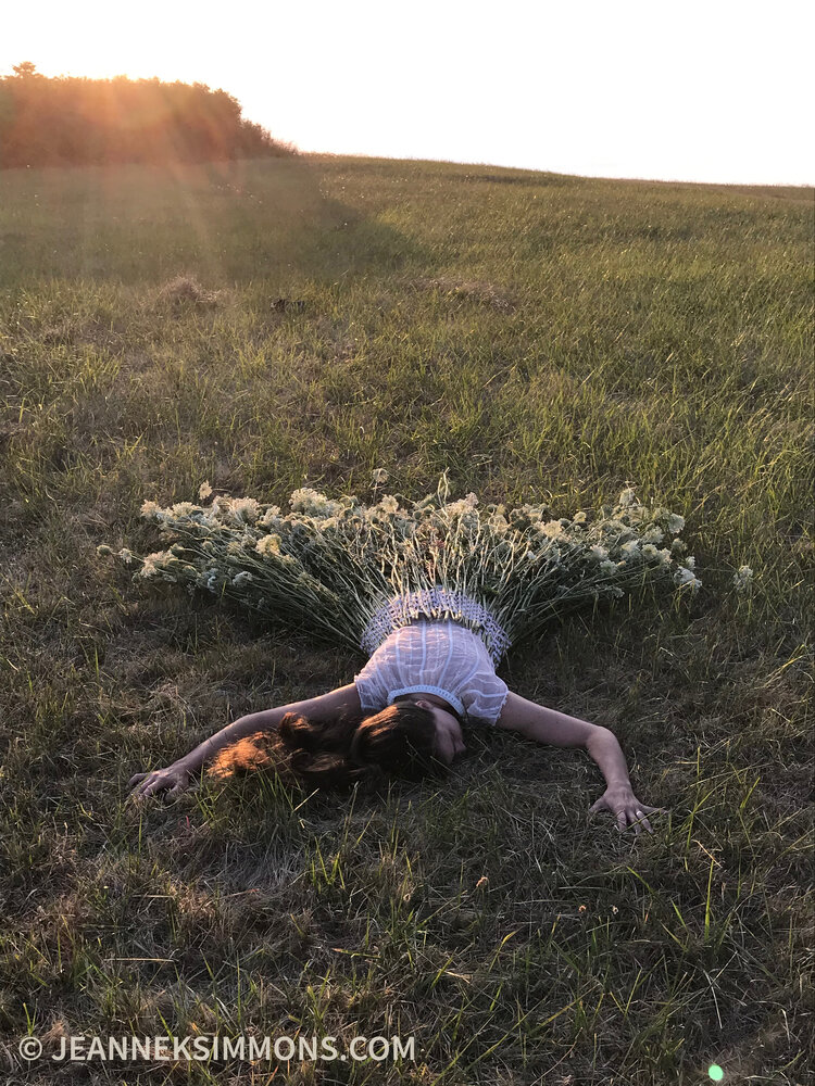 Уникальный фотопроект "Травяной кокон"